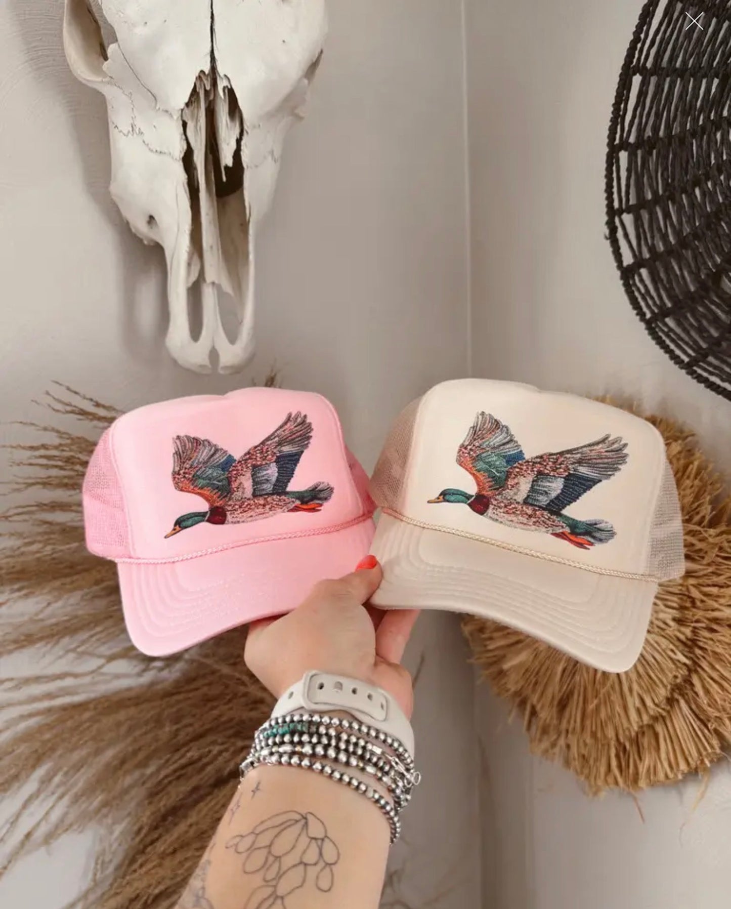 The Bedazzled Duck Cap