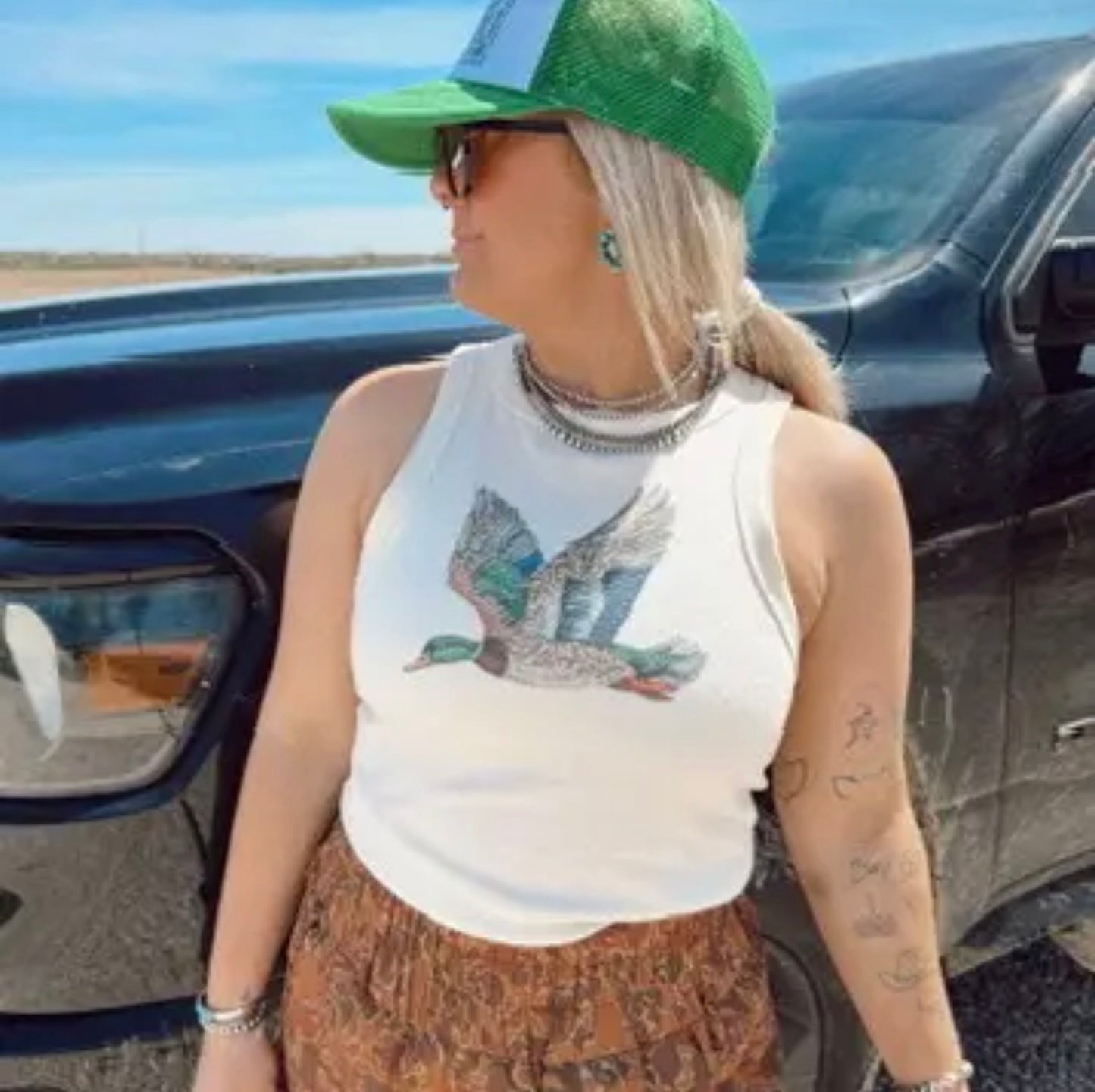 Bedazzled Mallard Tank