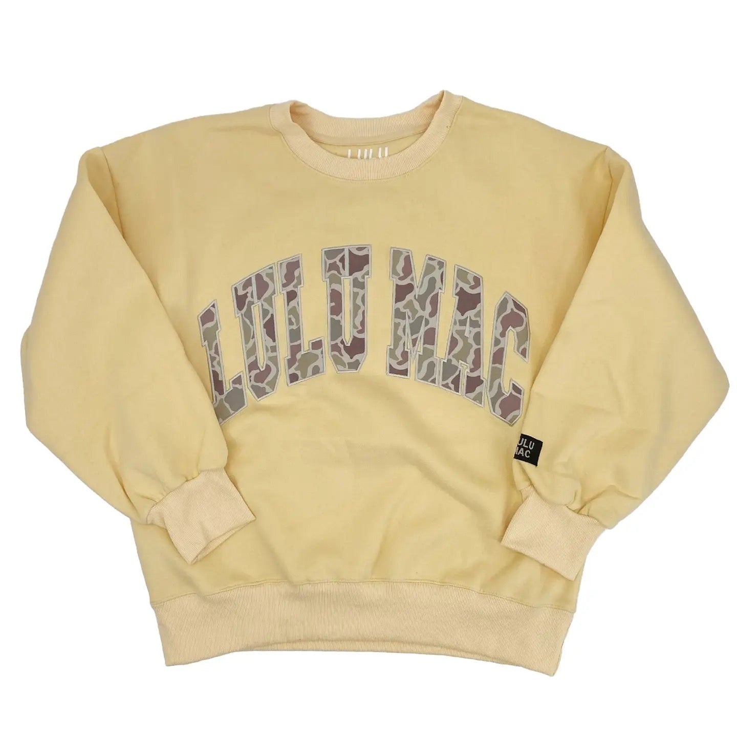 PREORDER! LULUMAC Camo Sweatshirt
