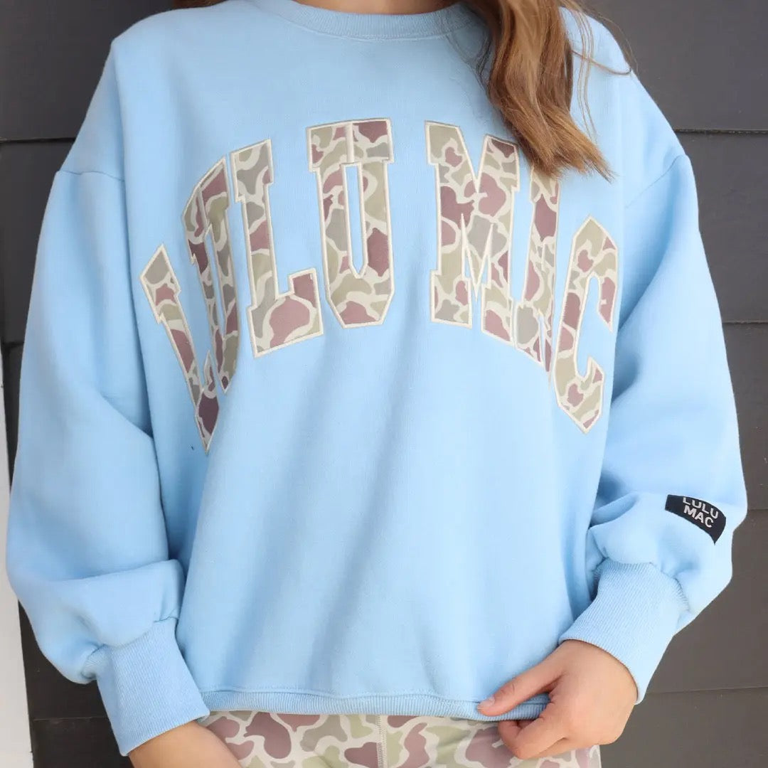 PREORDER! LULUMAC Camo Sweatshirt
