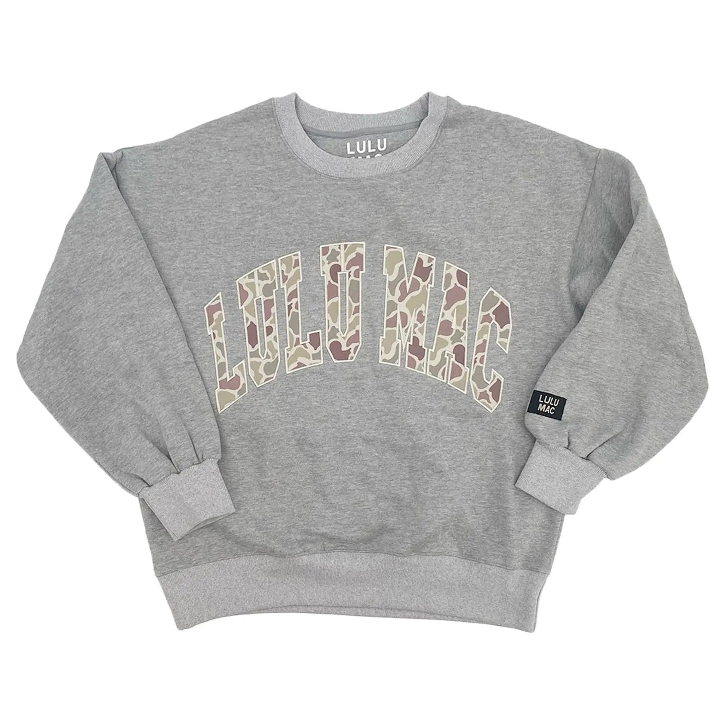 PREORDER! LULUMAC Camo Sweatshirt