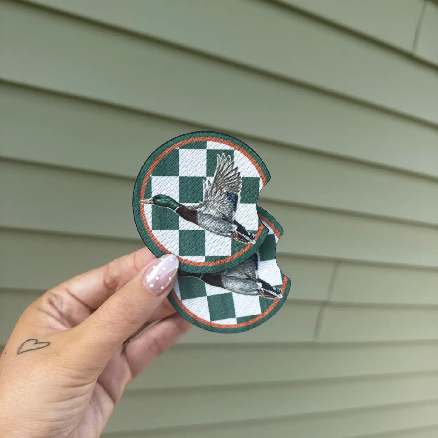 Duck Car Coaster Set