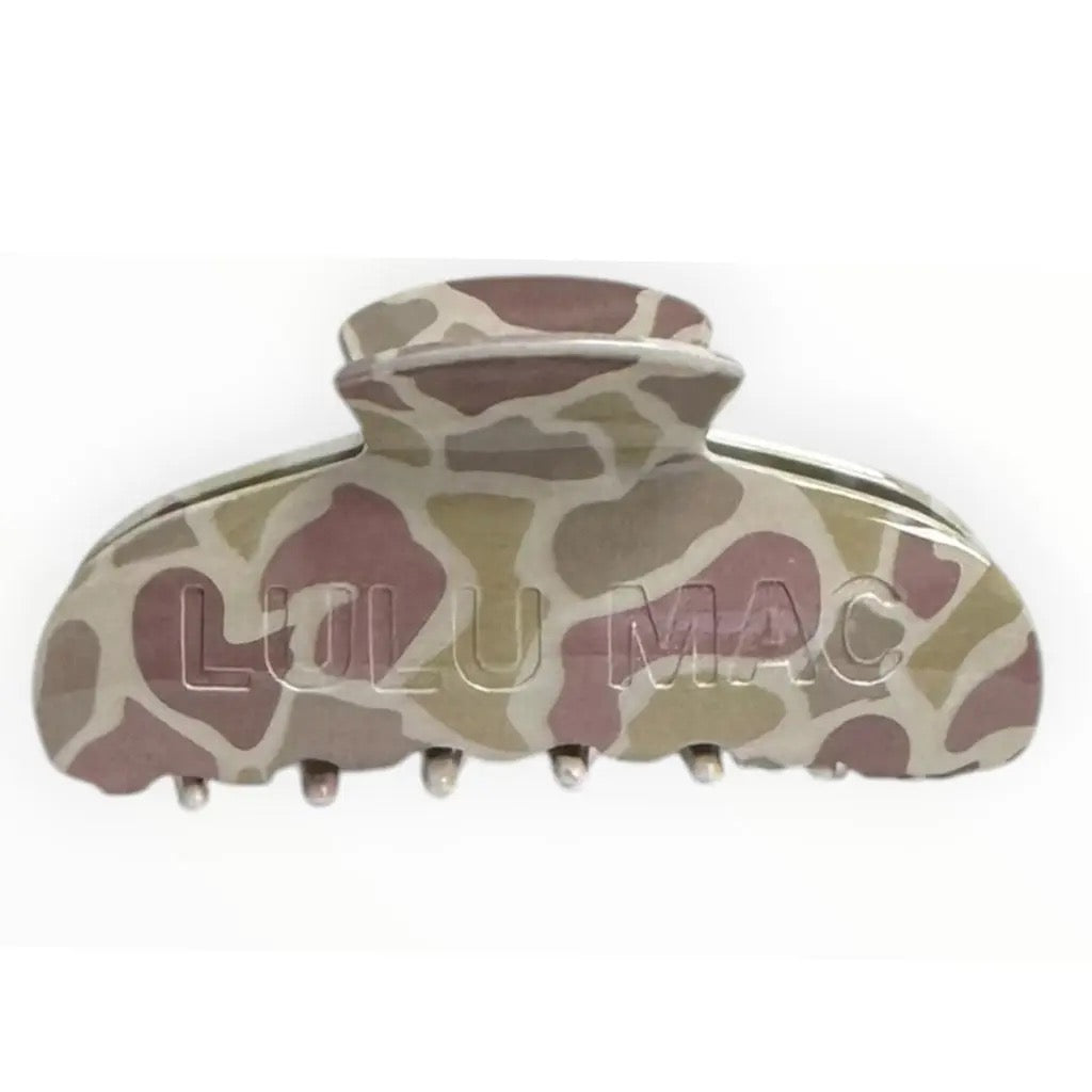 Lulu Mac Hair Clips LM-HR-1000-Light Camo